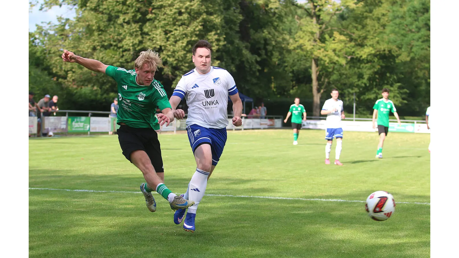 Der VfL Bückeburg setzt sich in der Vorrunde des Volksbank-Masters gegen den TSV Exten durch.  (Foto: bb)