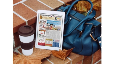 Egal wo Sie sind: Das E-Paper des Schaumburger Wochenblatts können Sie bequem auch unterwegs lesen. (Foto: nd)