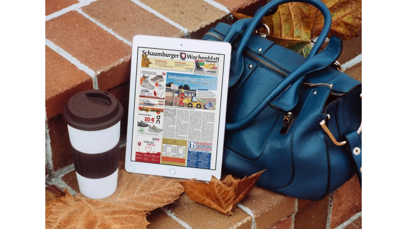 Egal wo Sie sind: Das E-Paper des Schaumburger Wochenblatts können Sie bequem auch unterwegs lesen. (Foto: nd)