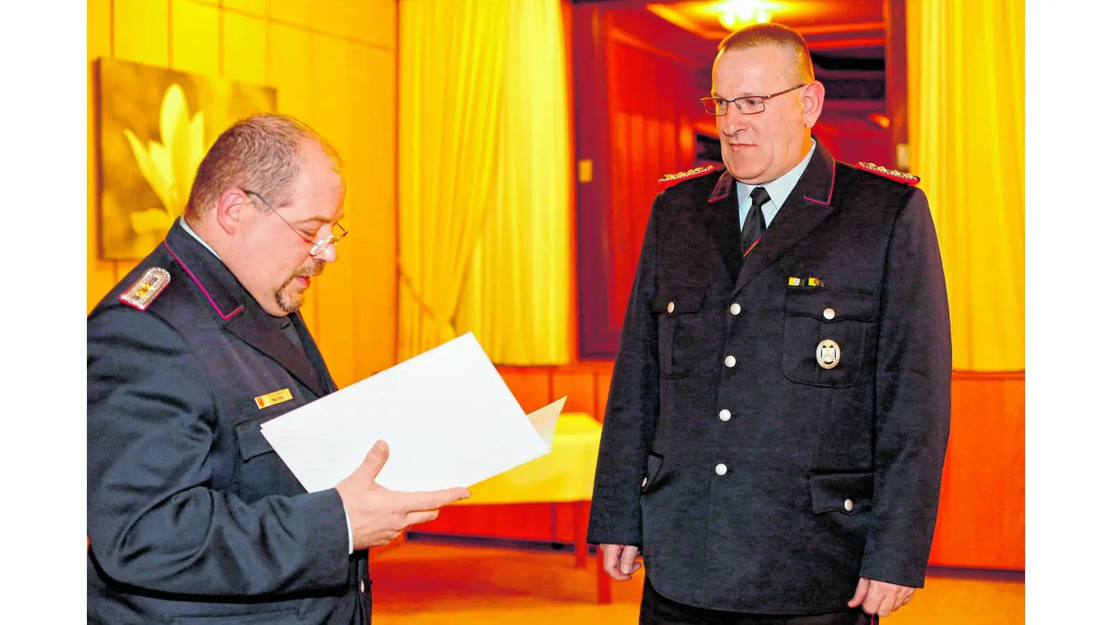 Riepener Kameraden haben gut zu tun (Foto: jl)