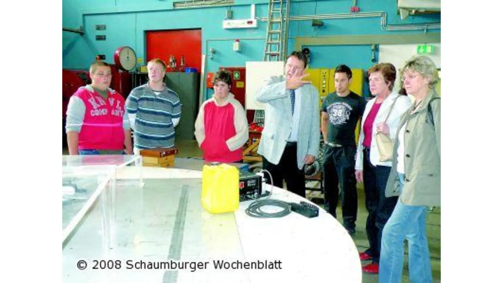 Runkel informiert über Praktikum (Foto: red)