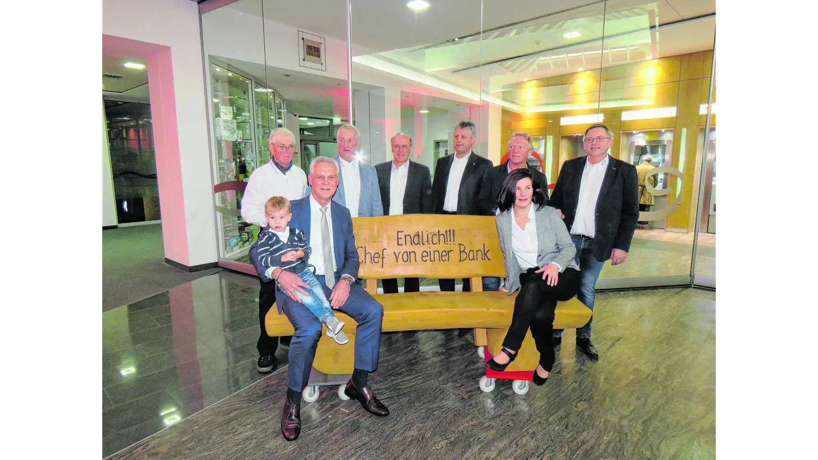 Ein Vollblut-Banker verabschiedet sich (Foto: mk)