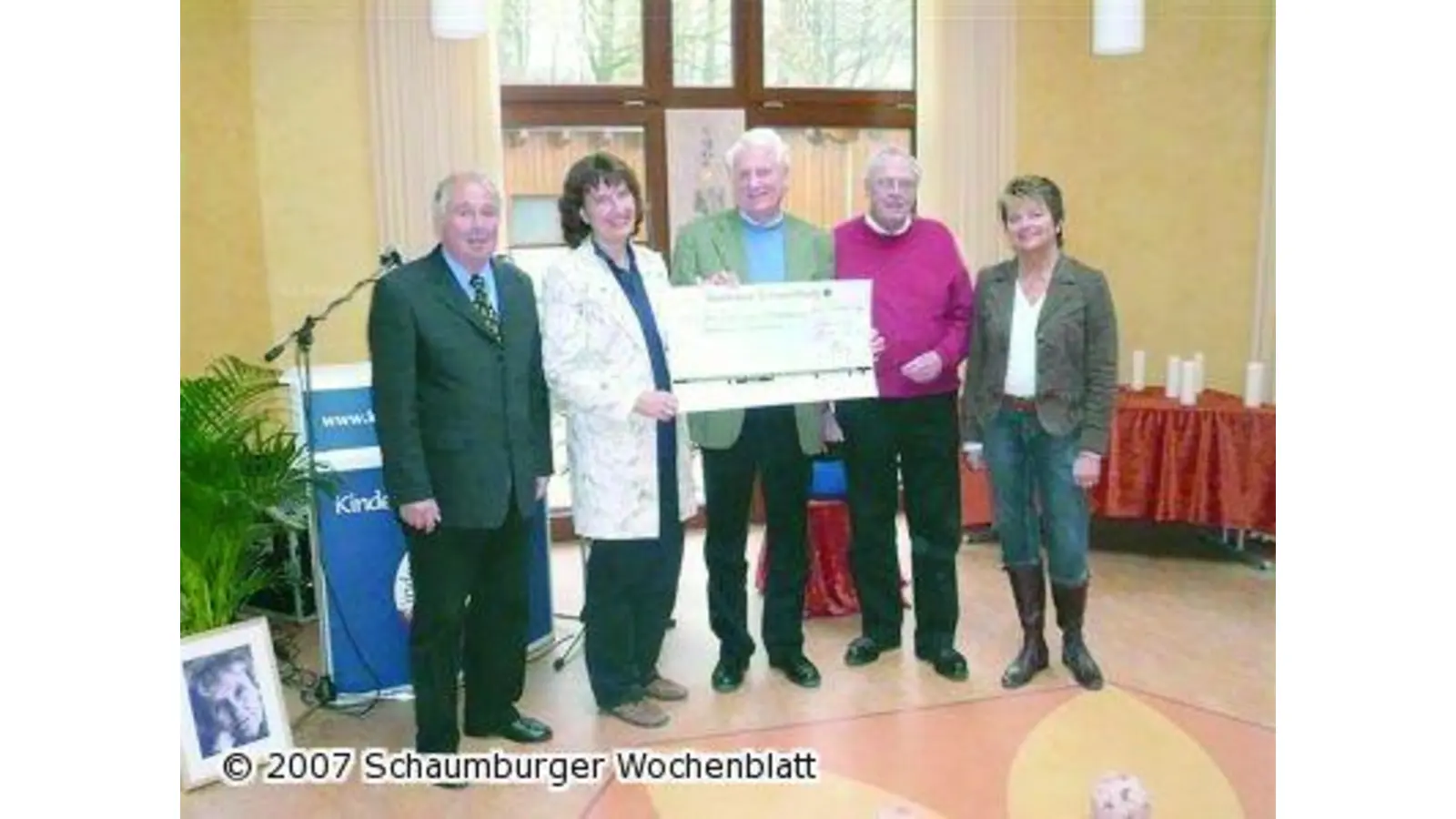 Lions spenden für Kinderhospiz Löwenherz (Foto: red)