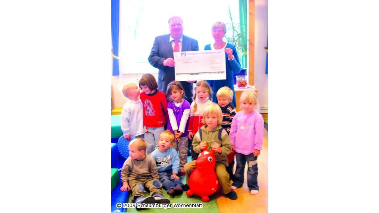 Volksbank unterstützt Bewegungskonzept (Foto: mk)