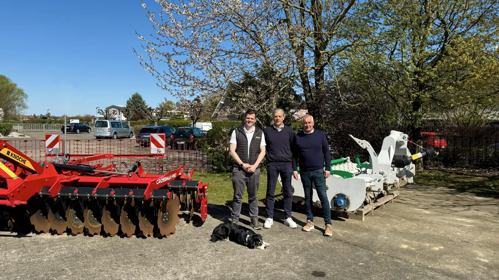 Sie gehen mit dem Unternehmen gemeinsam in die Zukunft: Henning Windheim, Frank Wetterkamp und Heiko Weser. (Foto: gk)
