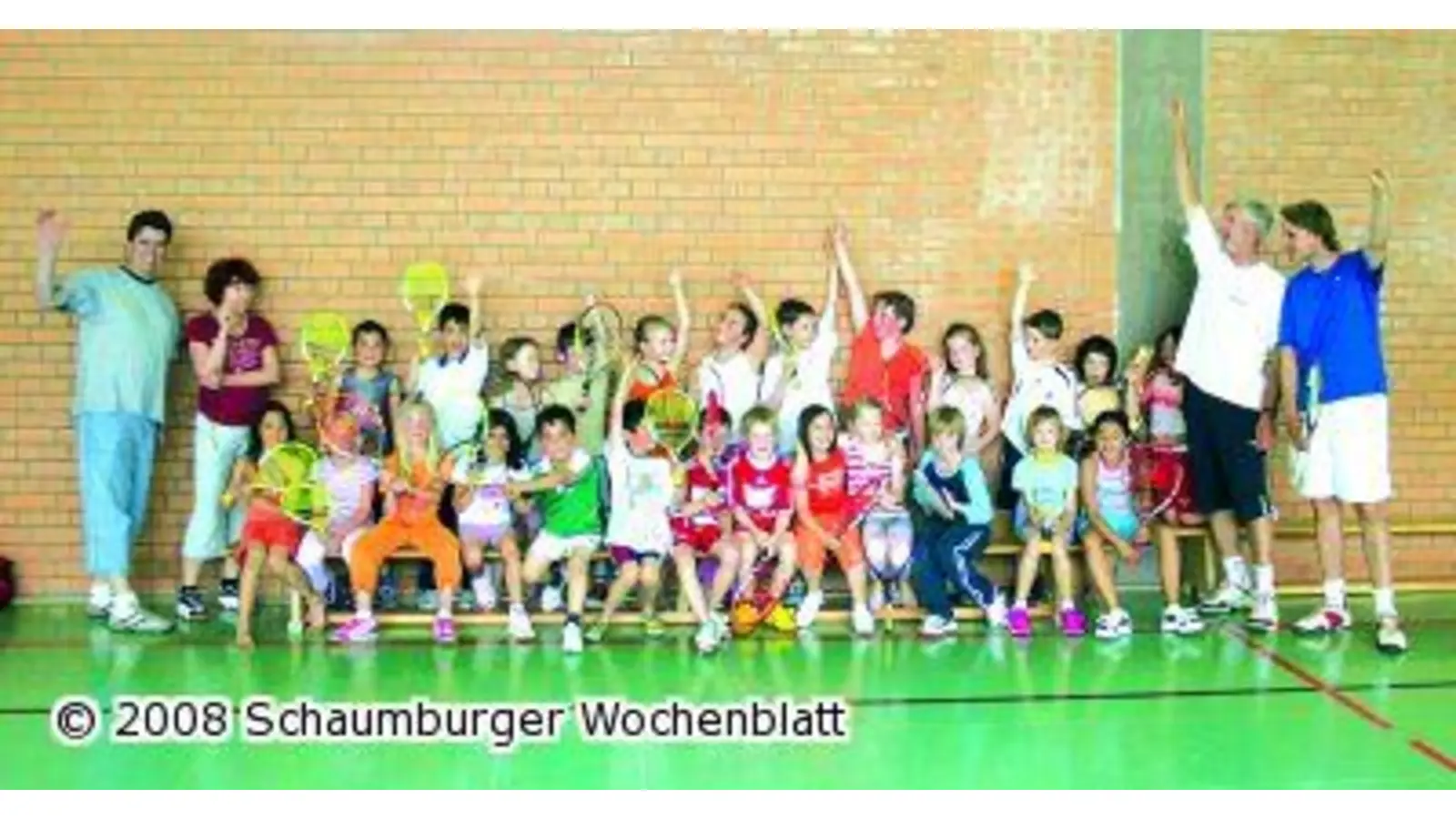Tennis in der Grundschule Am Sonnenbrink (Foto: red)