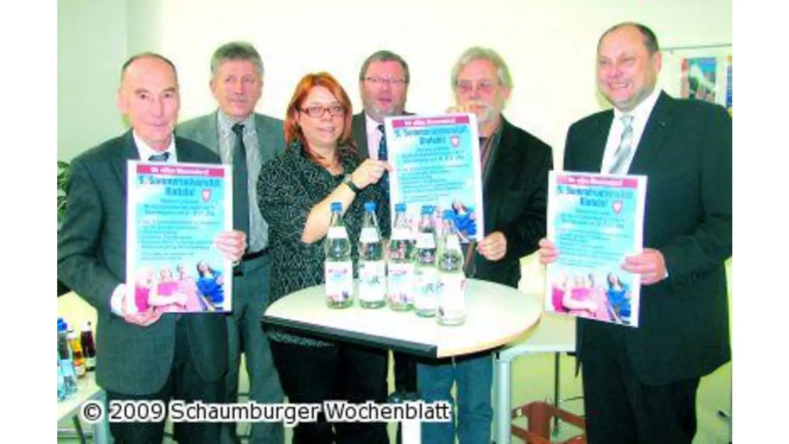 Eine Million Flaschen für die fünfte Sommeruniversität (Foto: km)