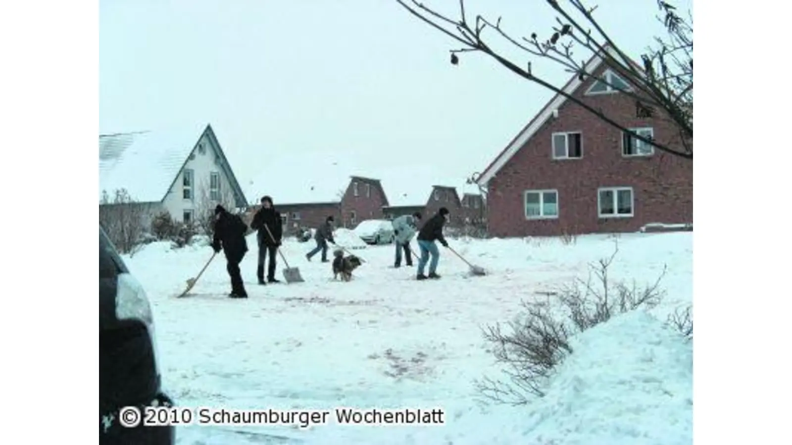 Straßengemeinschaft packt an (Foto: pd)