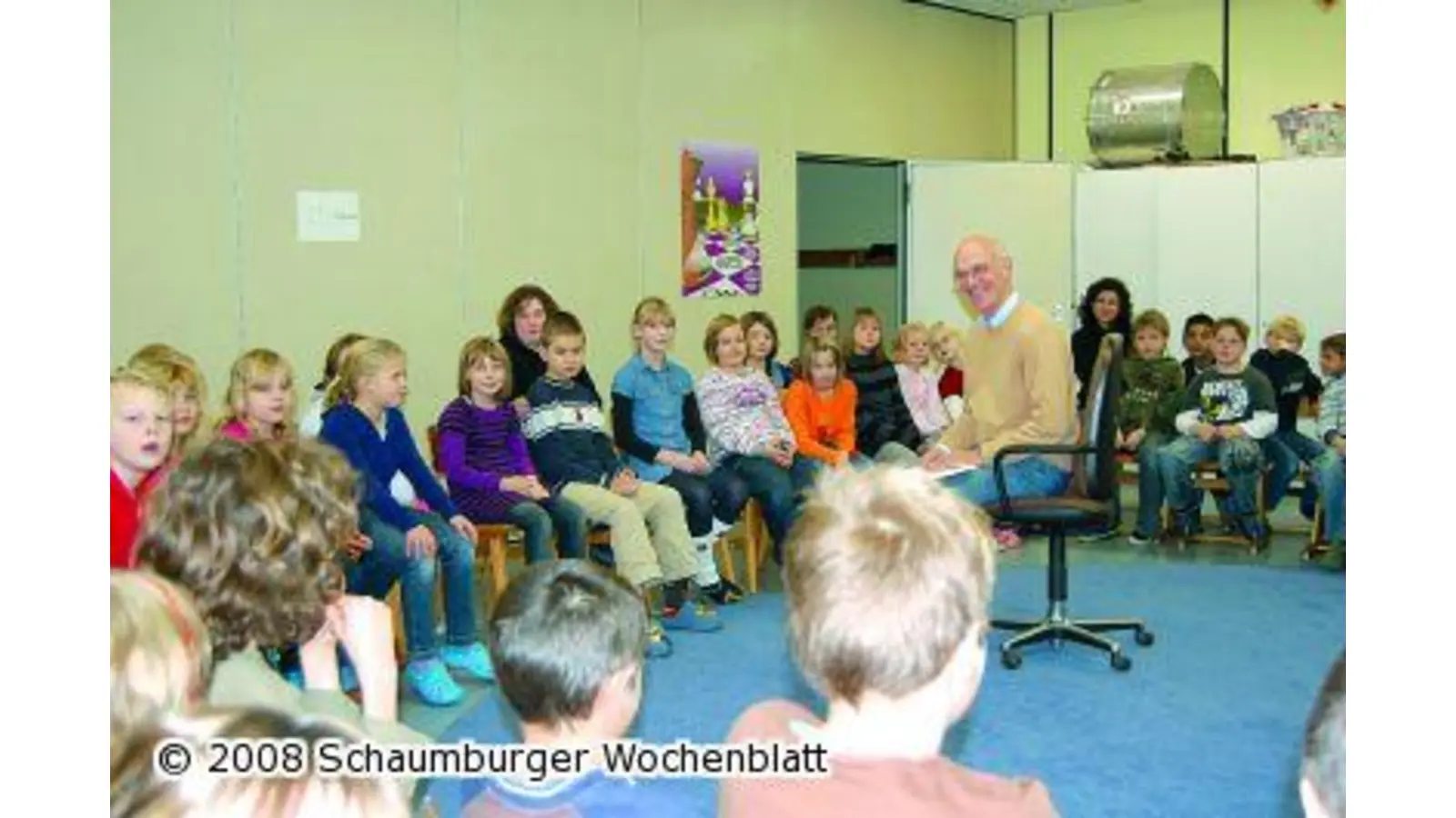Vorlesetag mit Heiner Bartling (Foto: red)