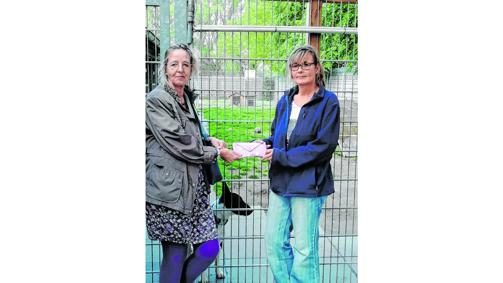 Neue Masken für das Tierheim Stadthagen (Foto: ds)