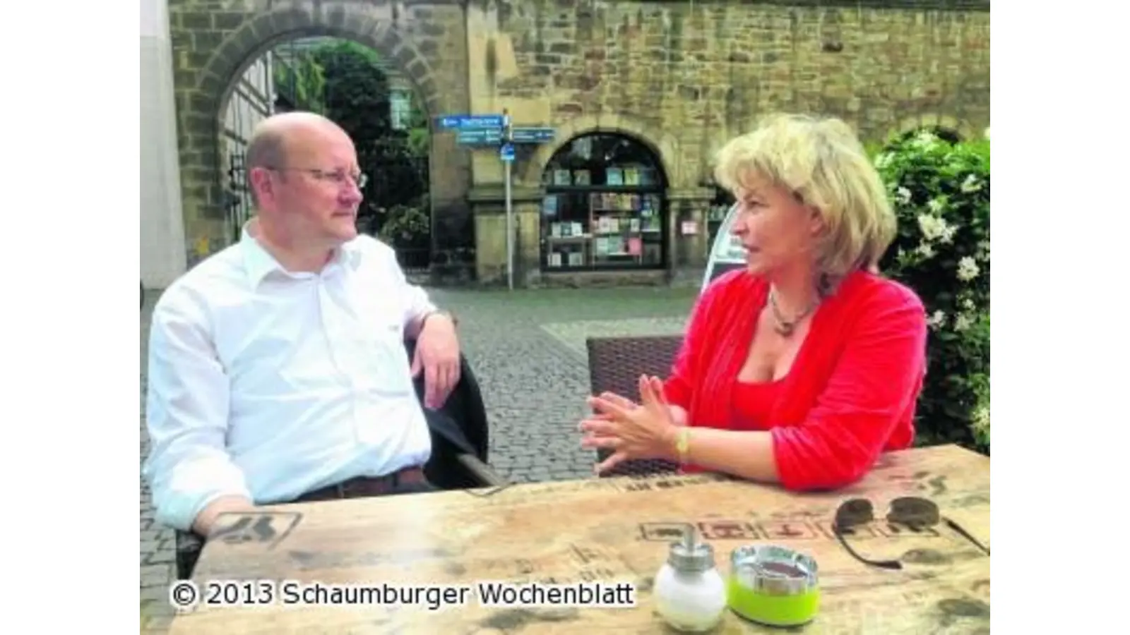 Gedankenaustausch mit dem Kulturverein (Foto: red)