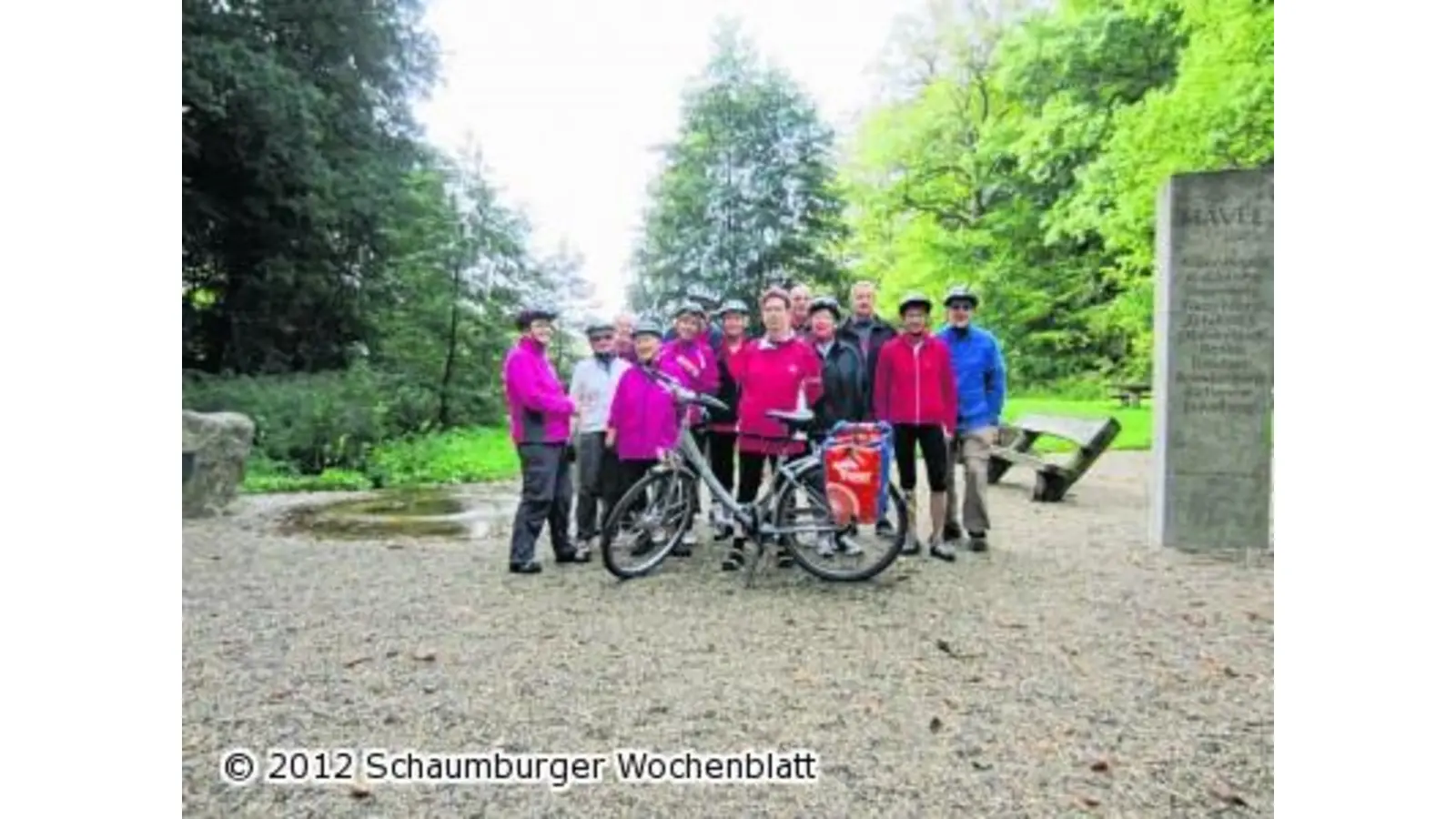 ADFC Schaumburg auf Havel-Tour (Foto: em)