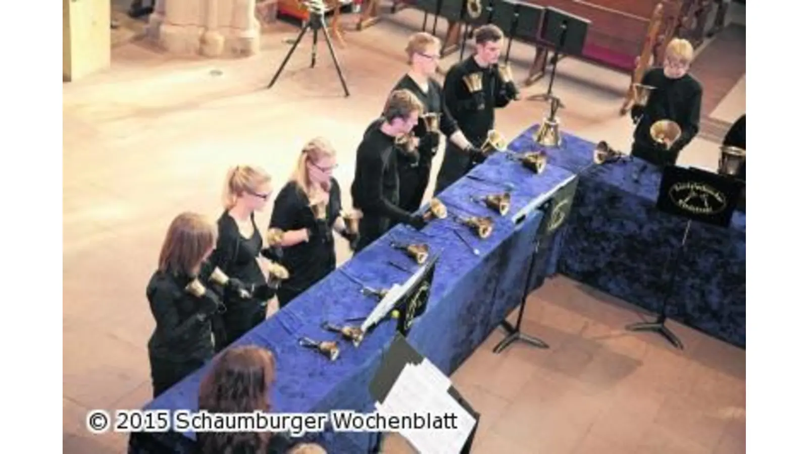 Musikalischer Zauber mit dem Handglockenchor Wiedensahl (Foto: em)