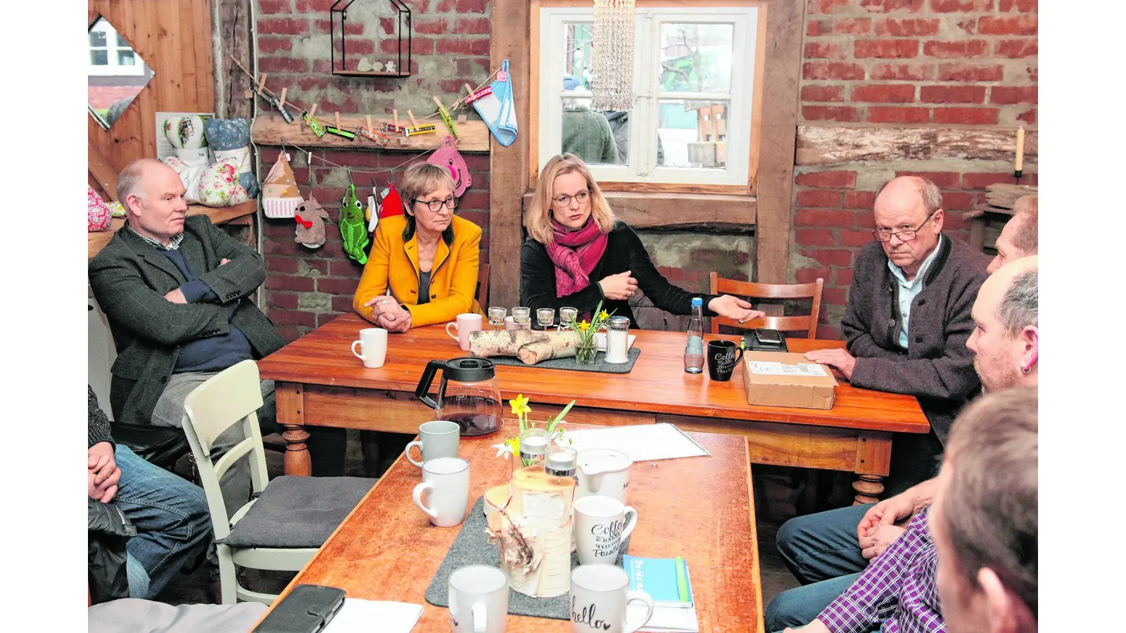 Mehr miteinander diskutieren als immer nur übereinander reden (Foto: bb)
