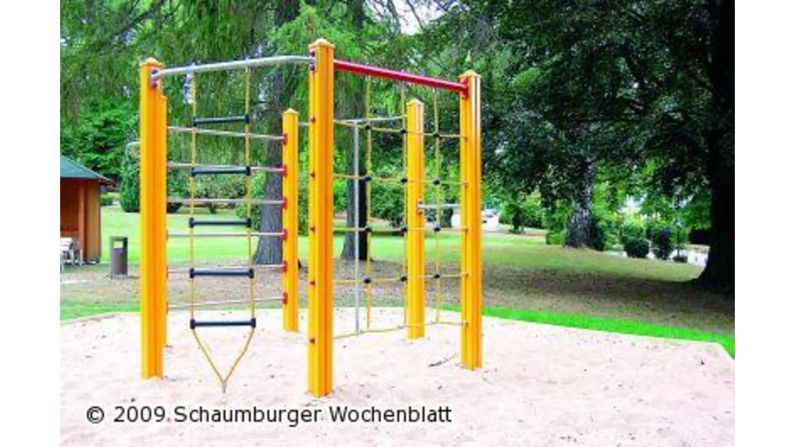 Neues Spielgerät (Foto: red)
