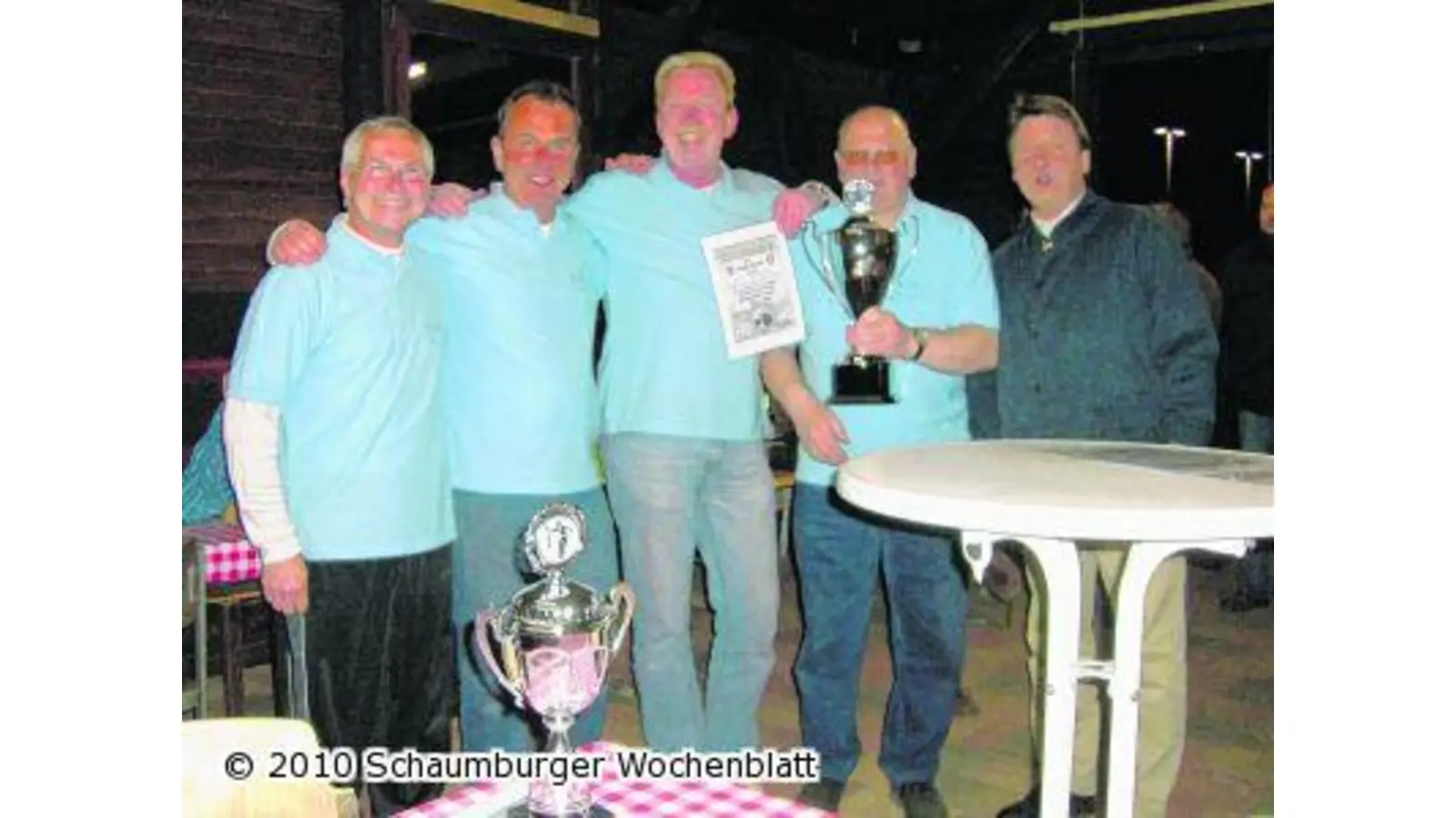 Der Pokal bleibt erneut bei den Gastgebern (Foto: red)