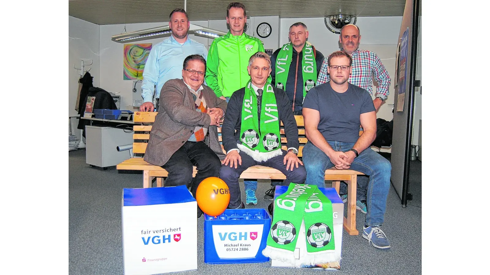 Gruppenauslosung mit glücklichem Händchen (Foto: jb)
