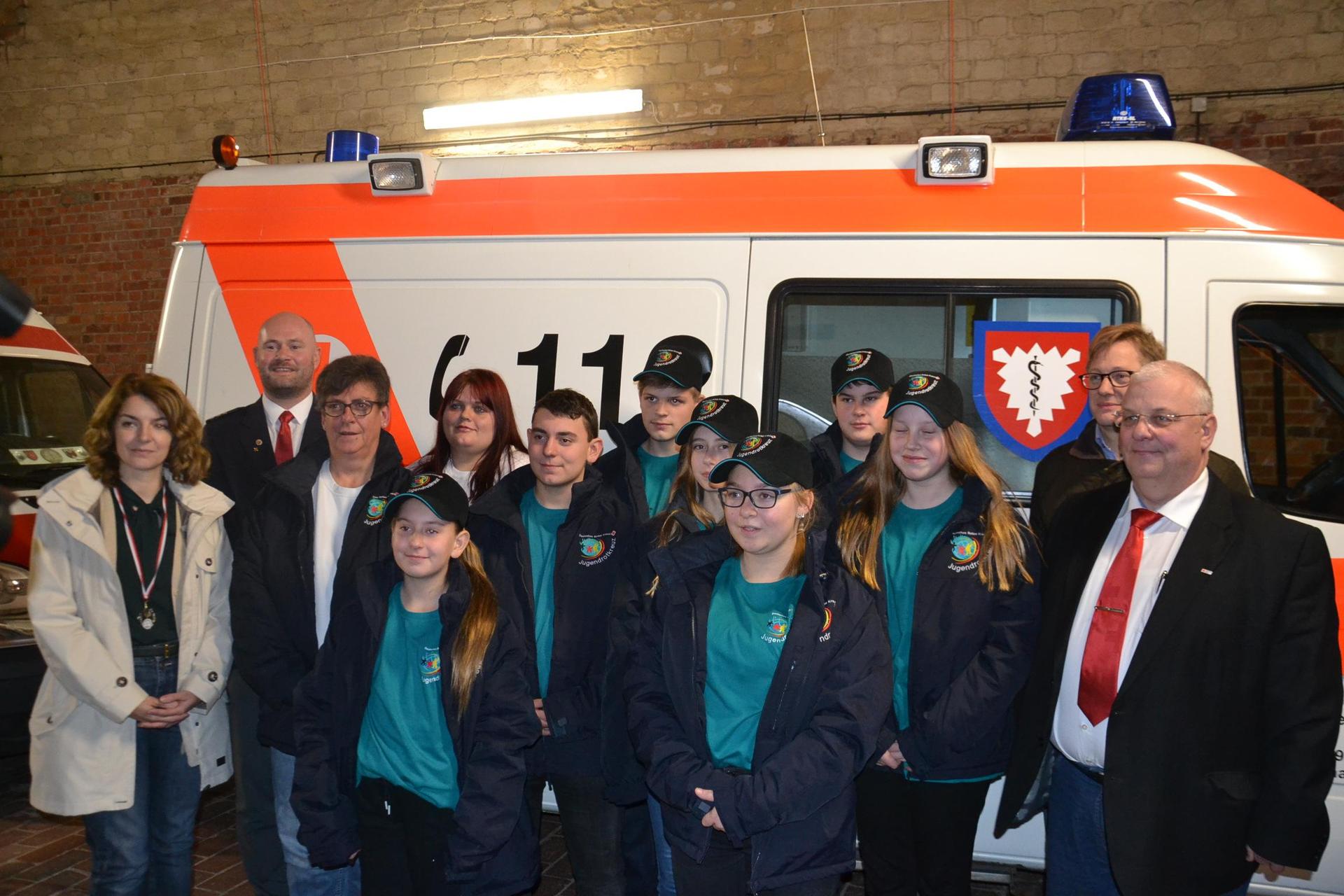 Gründung des Jugenrotkreuz (JRK) im Jahre 2018. (Foto: privat)