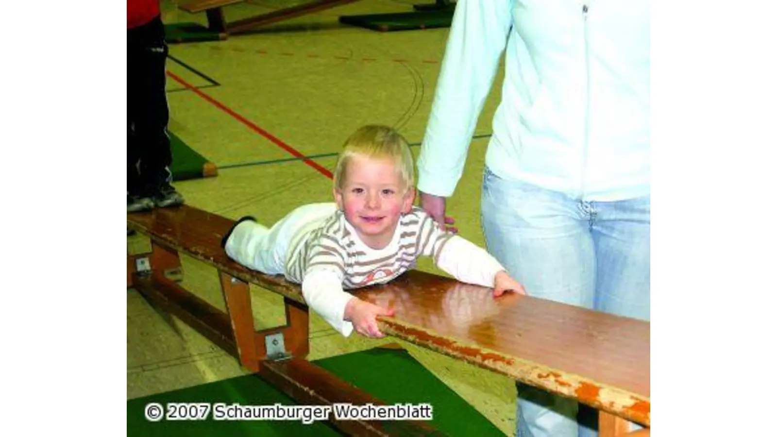 Funkelsterne beim Nikolausturnen (Foto: pp)