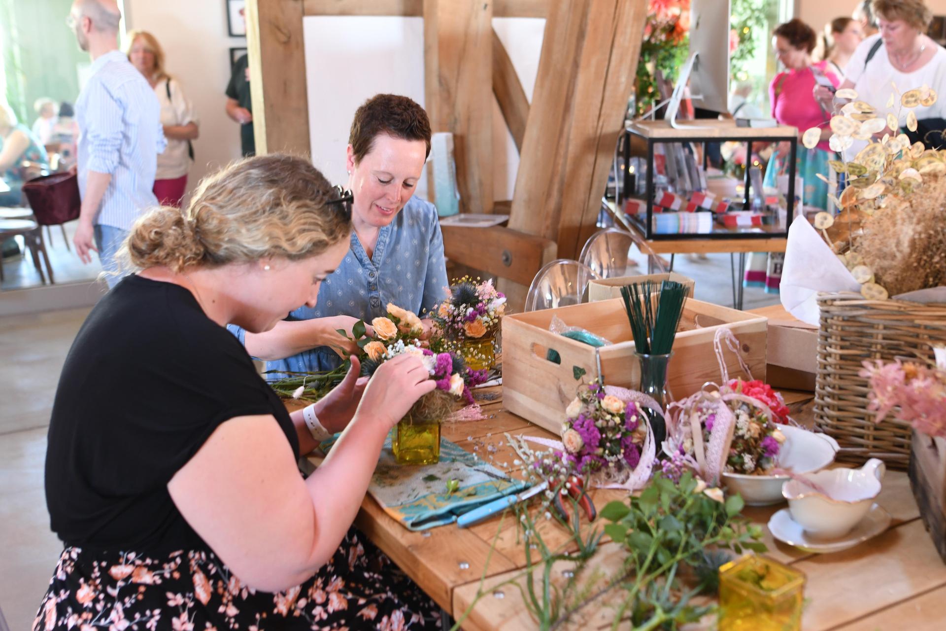 Blumen-Workshop. (Foto: nd)