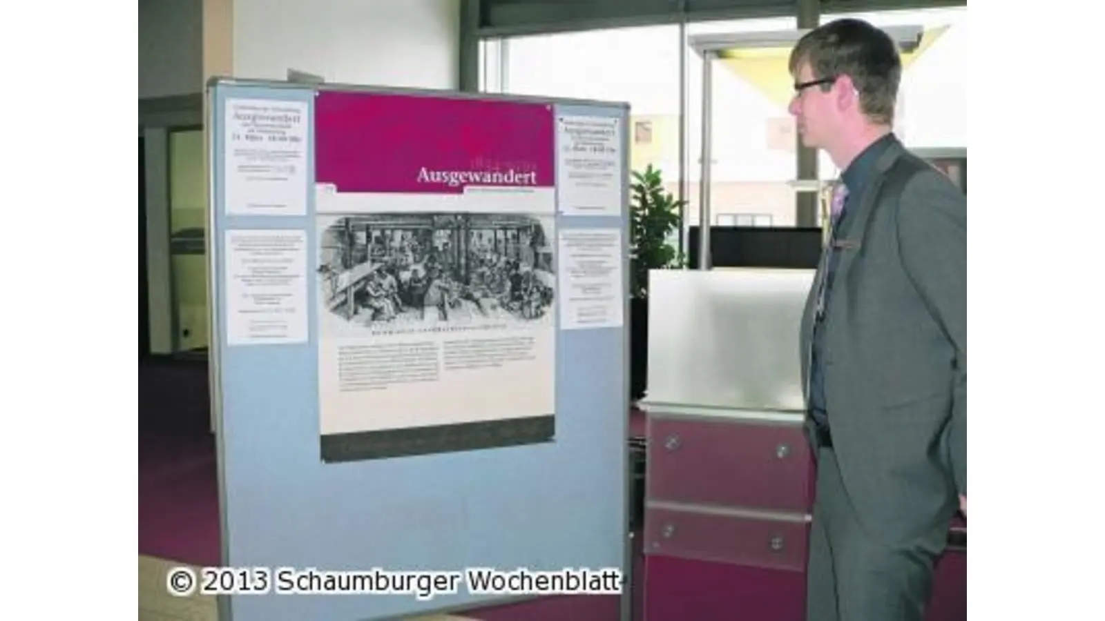 Eine Spur in die Neue Welt (Foto: al)