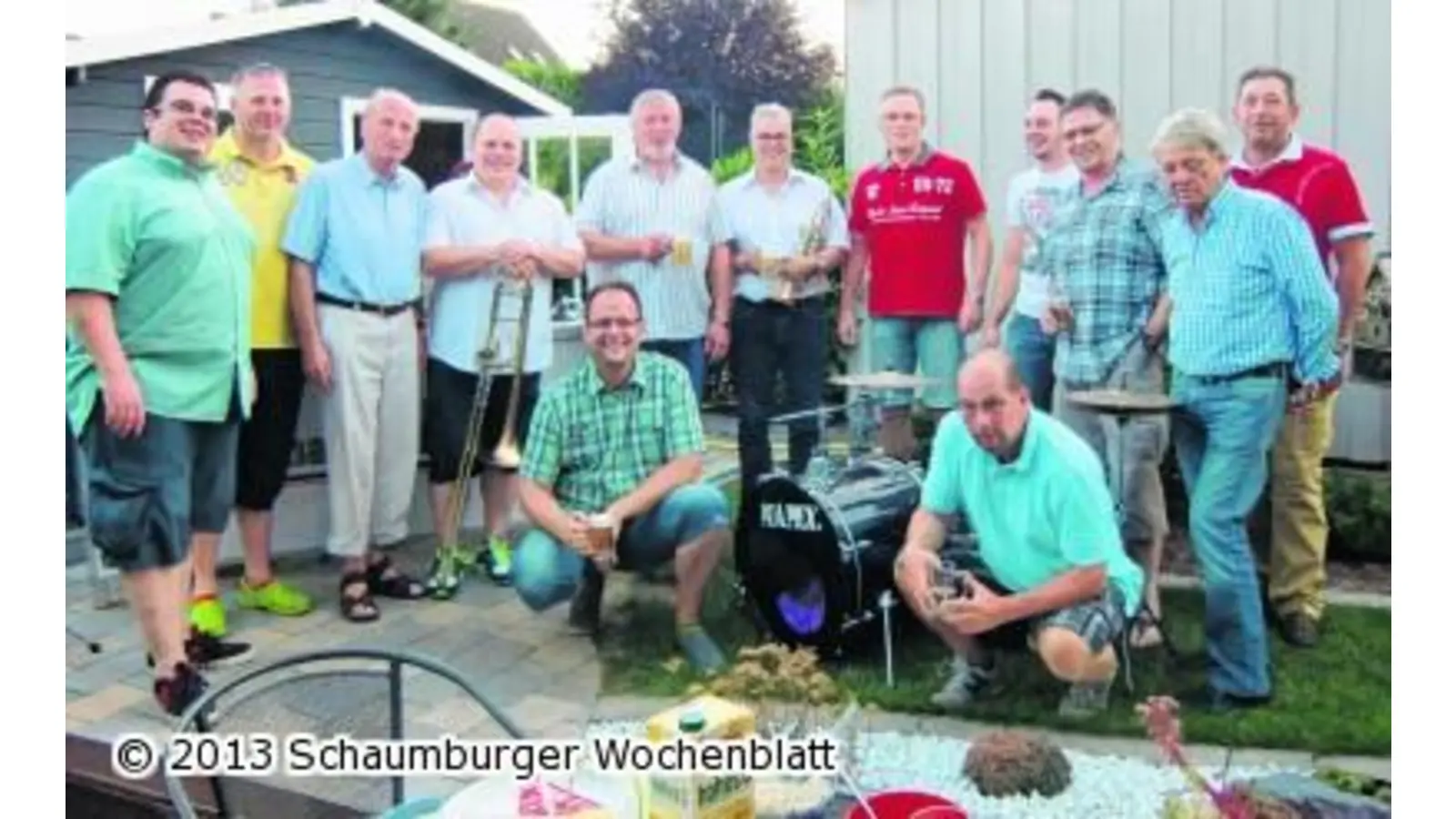 Rottmeister erinnern sich (Foto: wtz)