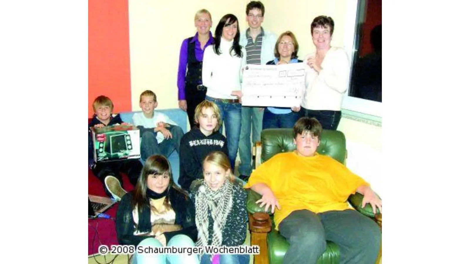 Neues Klangsystem und eine Spende (Foto: red)