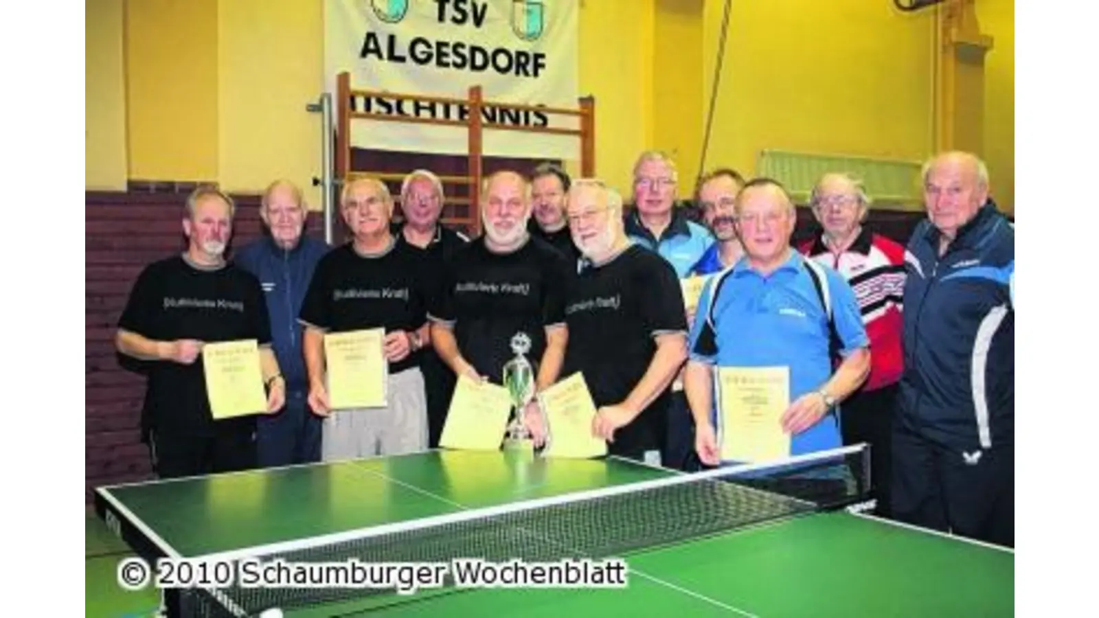 Bergkruger dominieren das Turnier der Oldies (Foto: la)