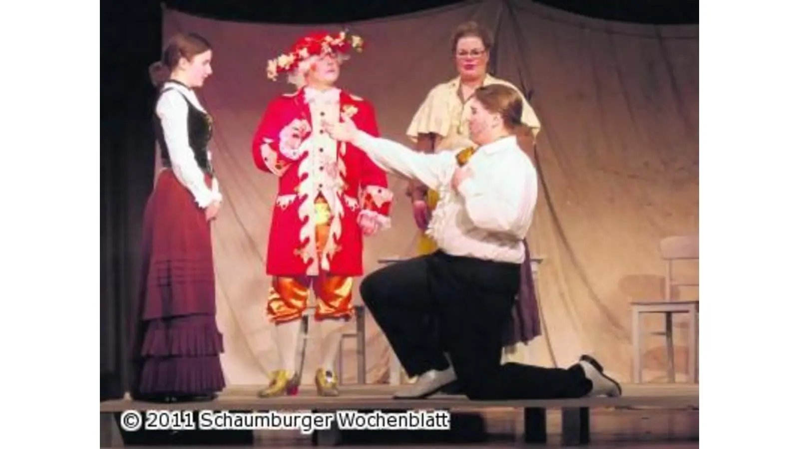 Bürger als Edelmann (Foto: hb)