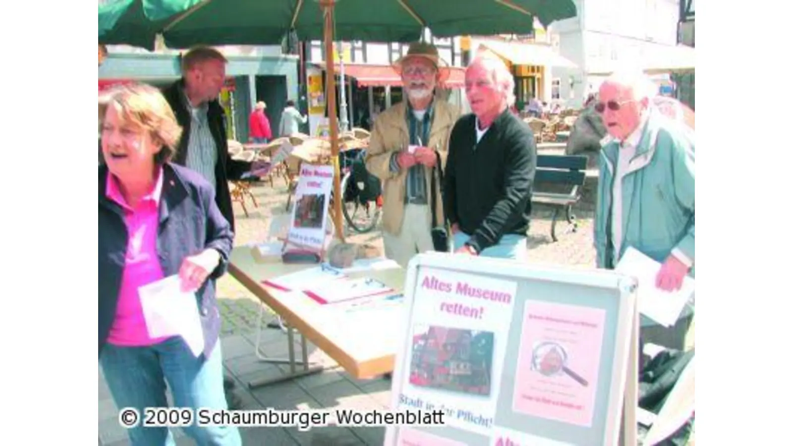 Große Solidarität mit Denkmalschützern (Foto: km)