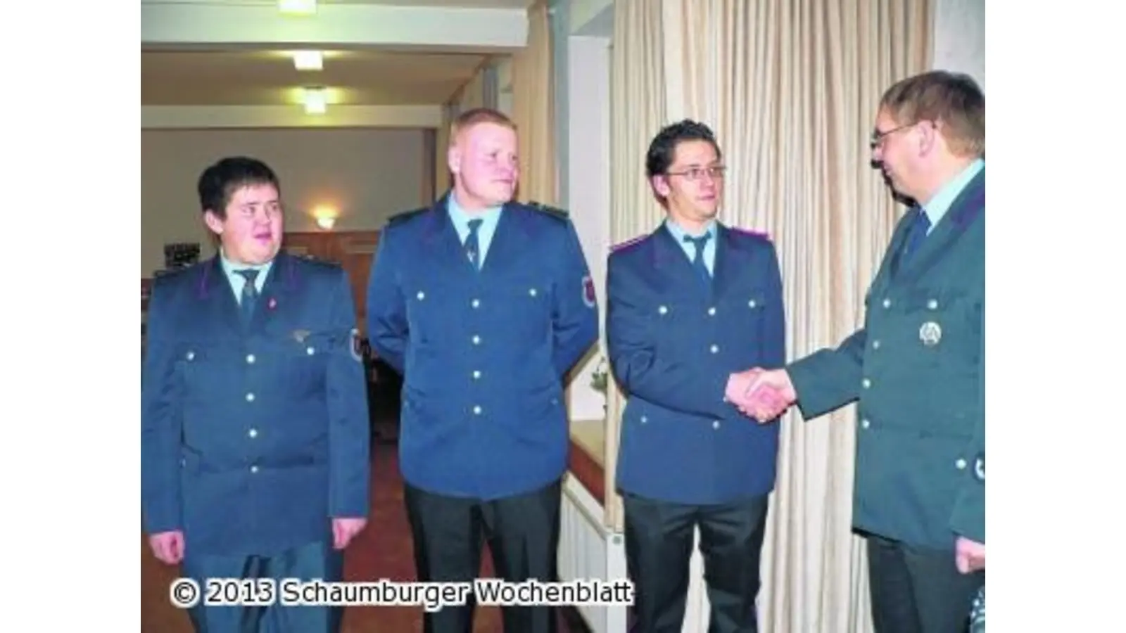 Sorgen mit der Tragkraftspritze (Foto: red)