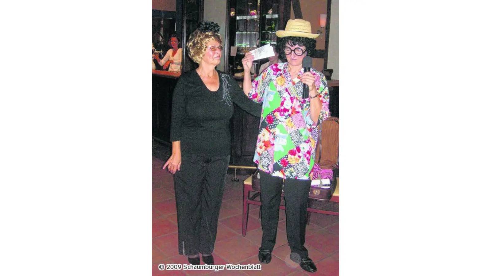 Maler Pierre beim Sängerball (Foto: red)