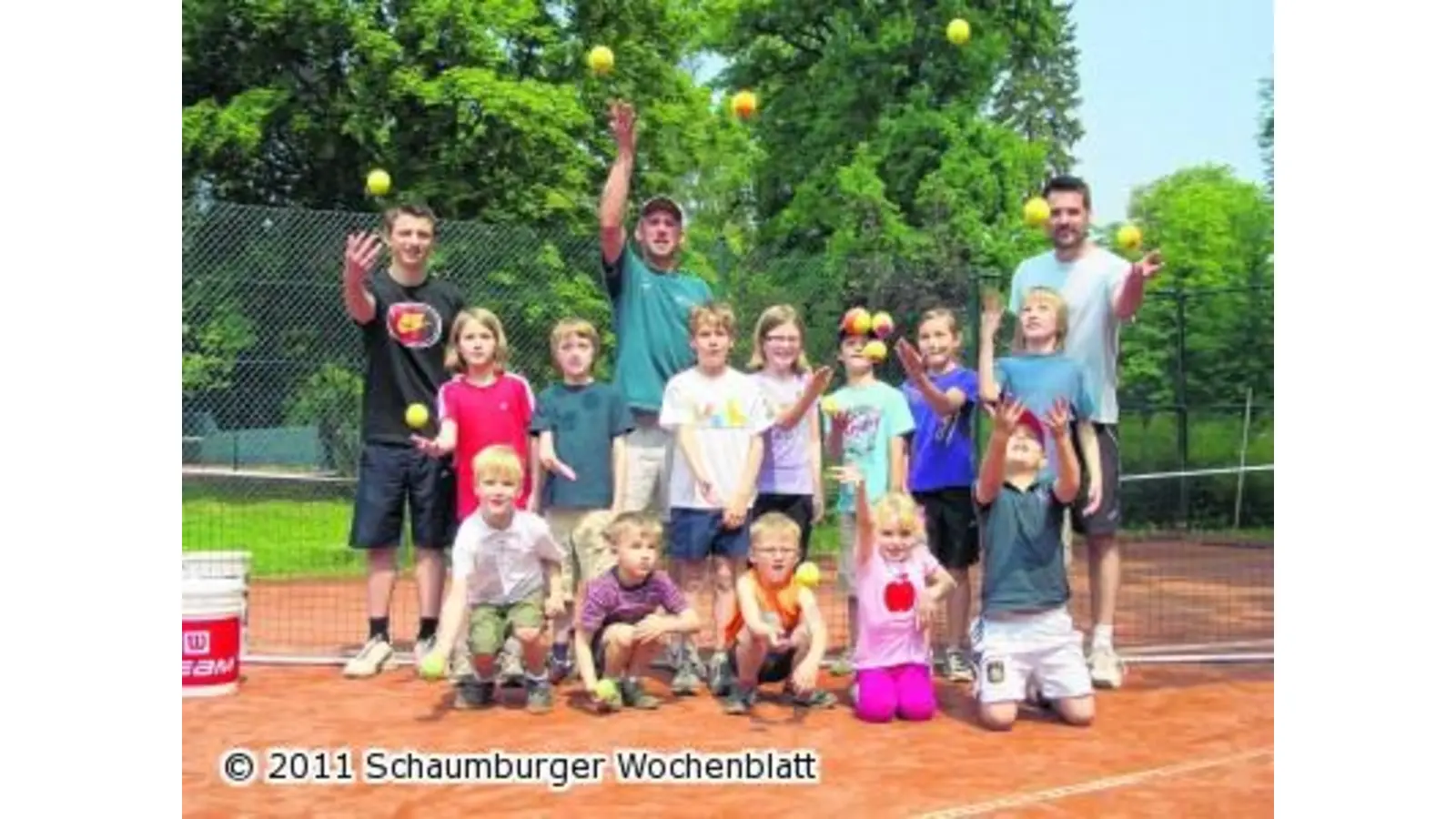 Gute Resonanz auf Schnuppertennis (Foto: hb)
