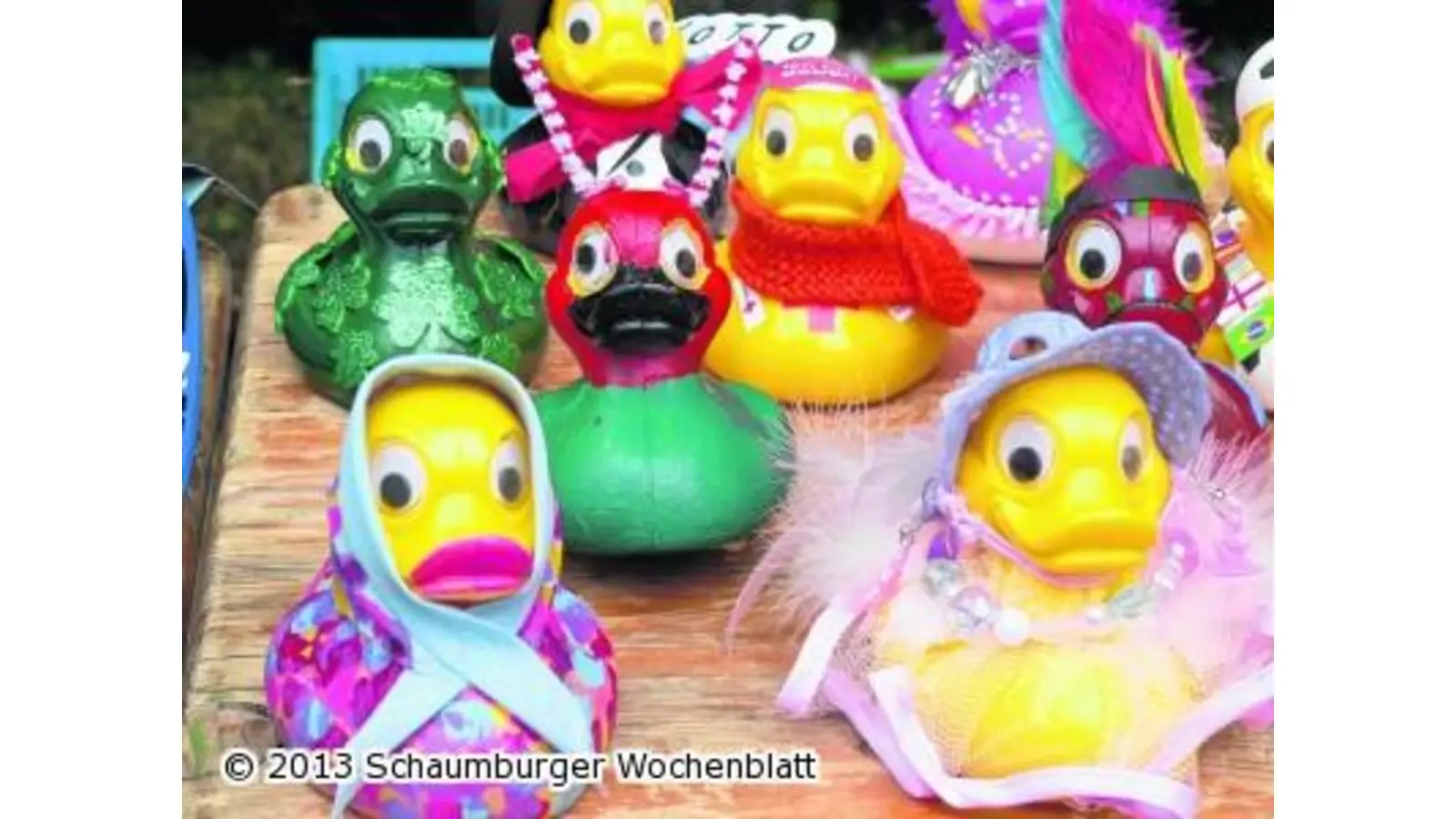 Entenregatta und Garagenflohmarkt (Foto: al)