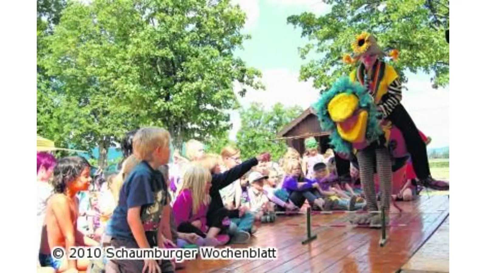 Kinderfest mit Clown und Karussell am Doktorsee (Foto: ste)