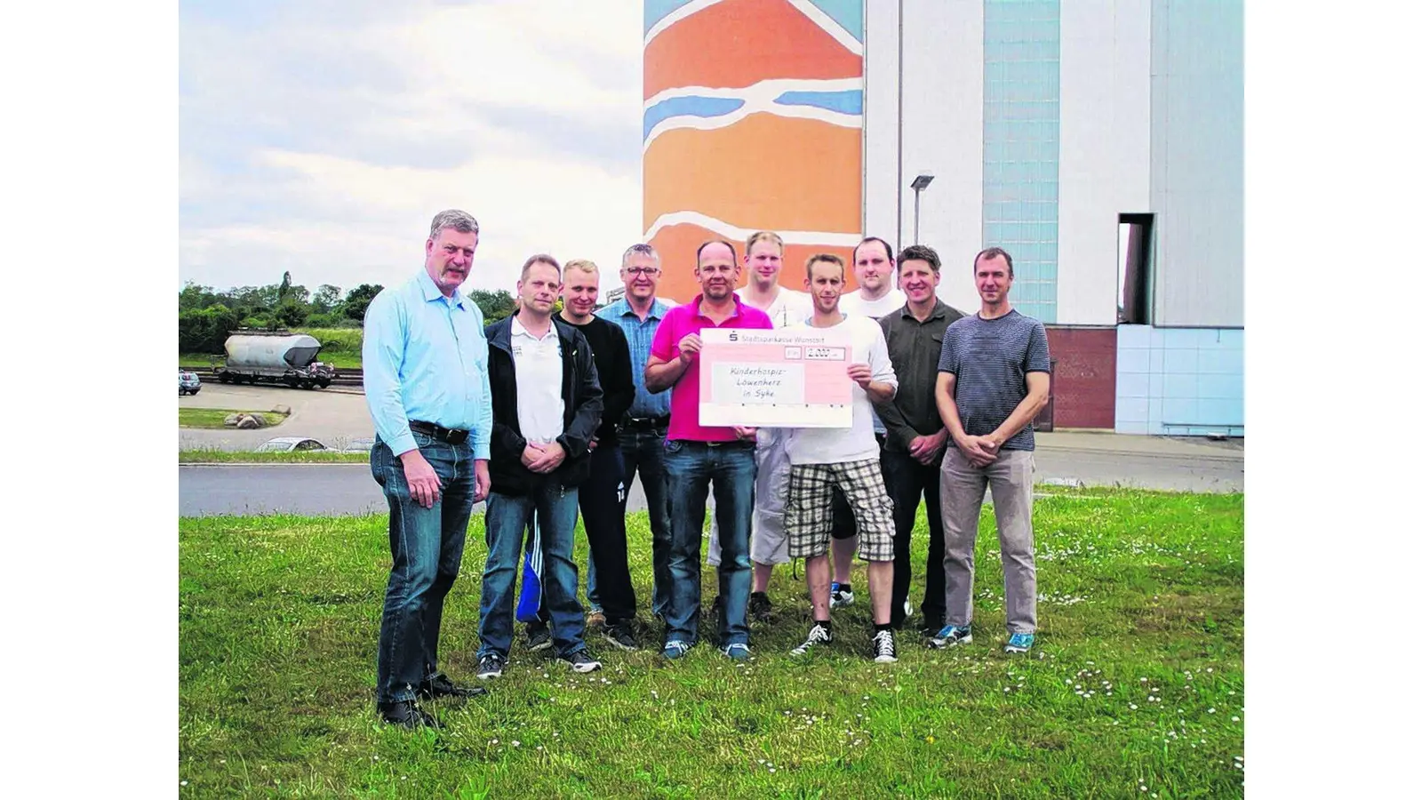 Spende an Löwenherz (Foto: gi)