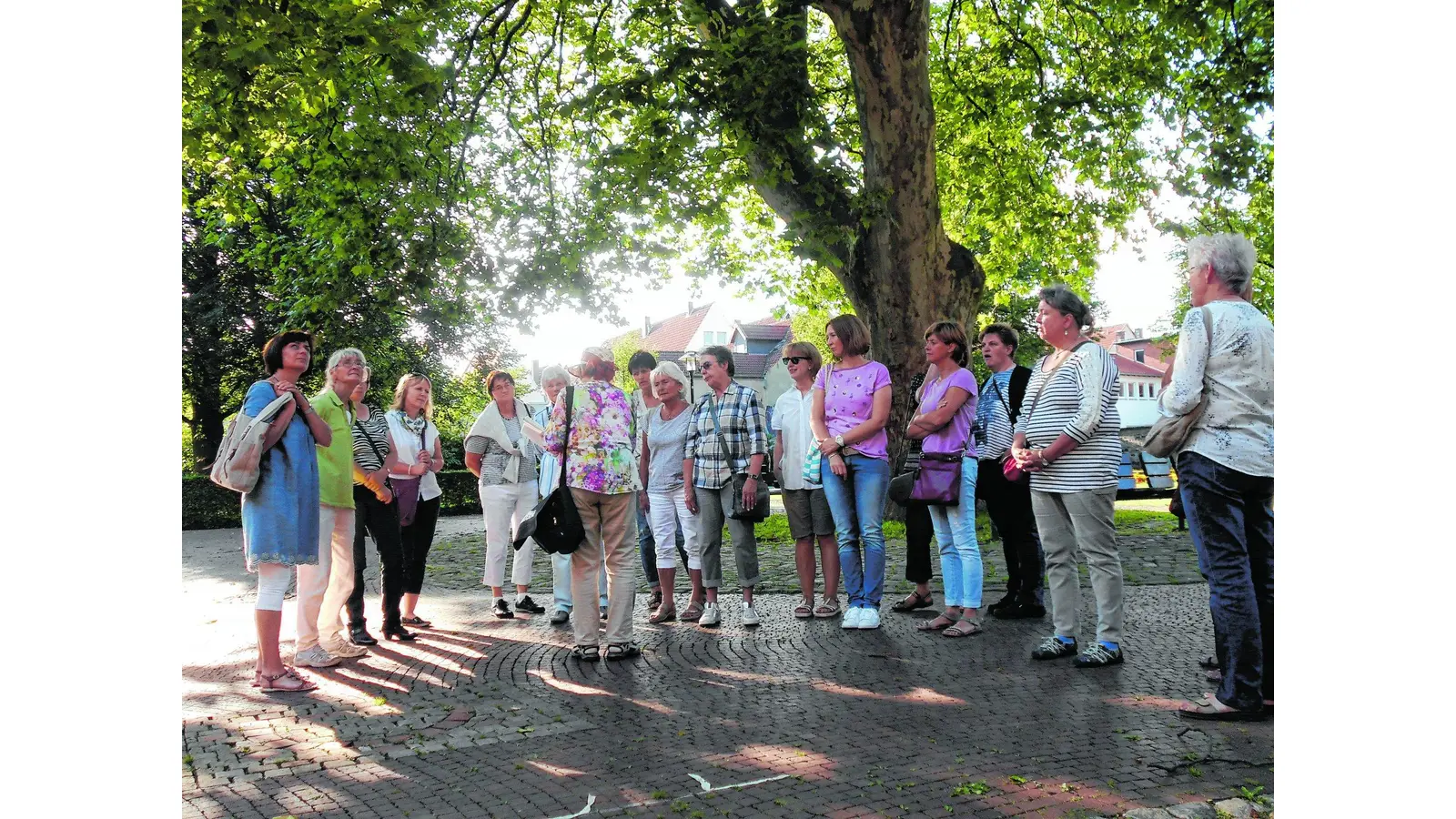 Heimische Landfrauen suchen versteckte Ecken in Stadthagen (Foto: ds)