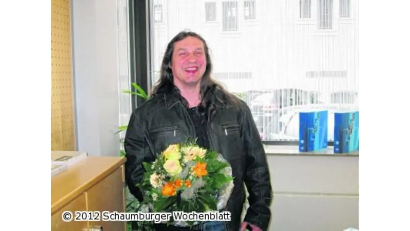 Kunde der Volksbank im Losglück (Foto: em)
