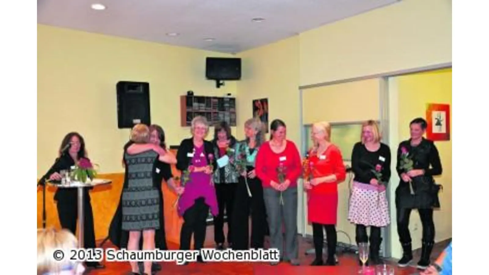 Gute Wünsche für die Frauen mit Herz (Foto: nb)