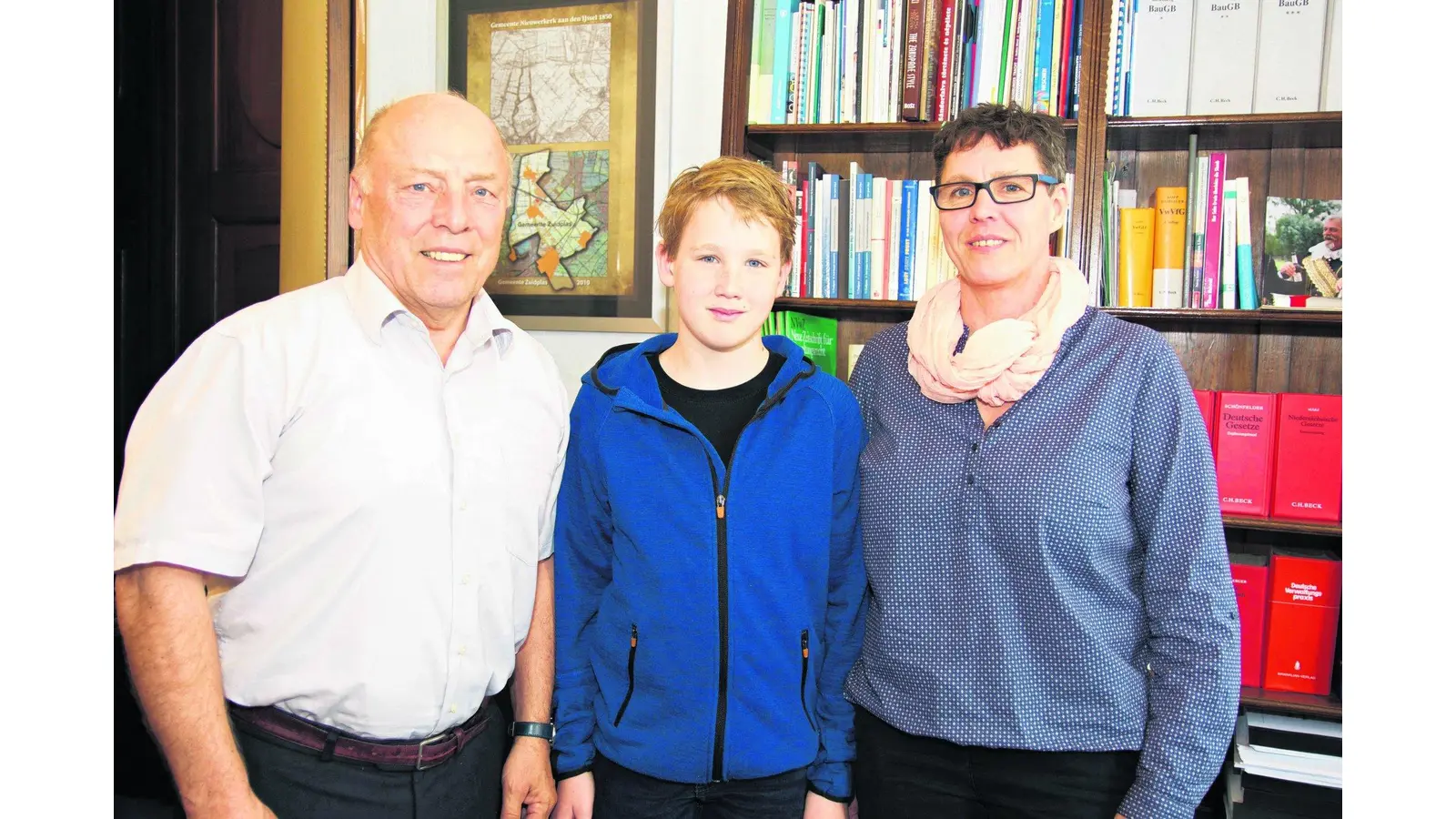 Ehrenamtlich aktiv für die jungen Schwimmer (Foto: wa)