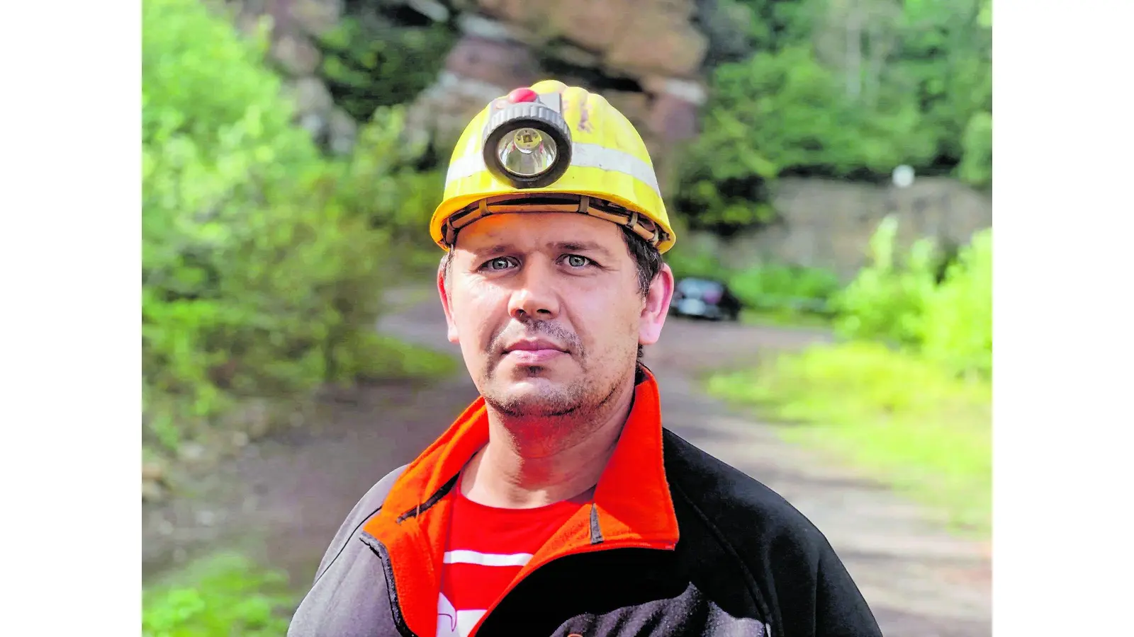 Besucher-Bergwerksführer Hugo Lanfer verabschiedet sich (Foto: red)