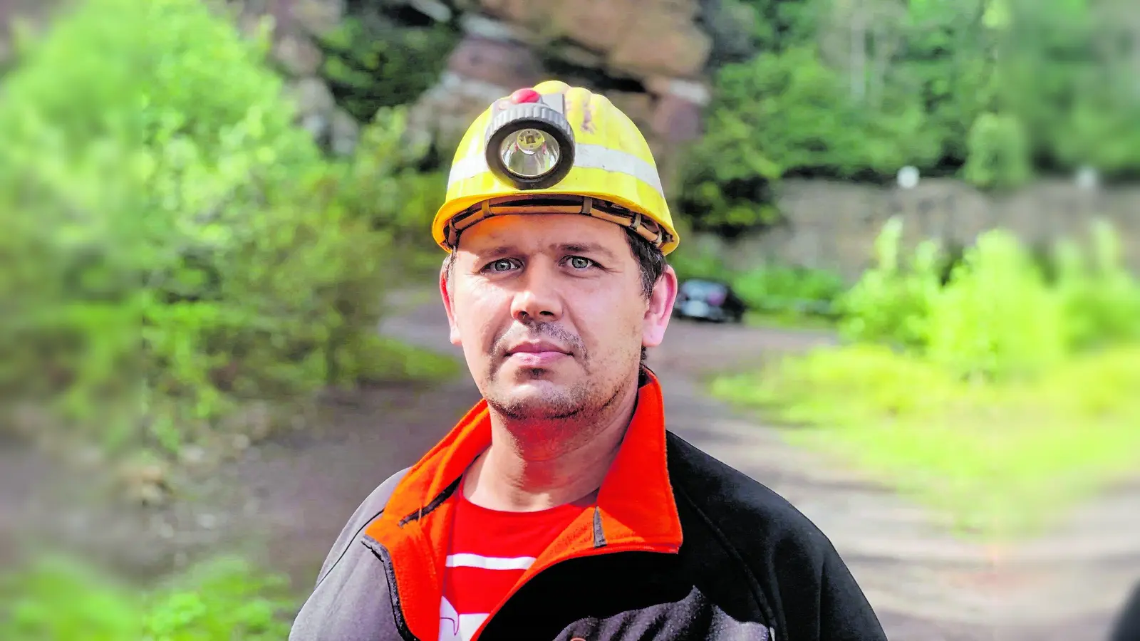 Besucher-Bergwerksführer Hugo Lanfer verabschiedet sich (Foto: red)