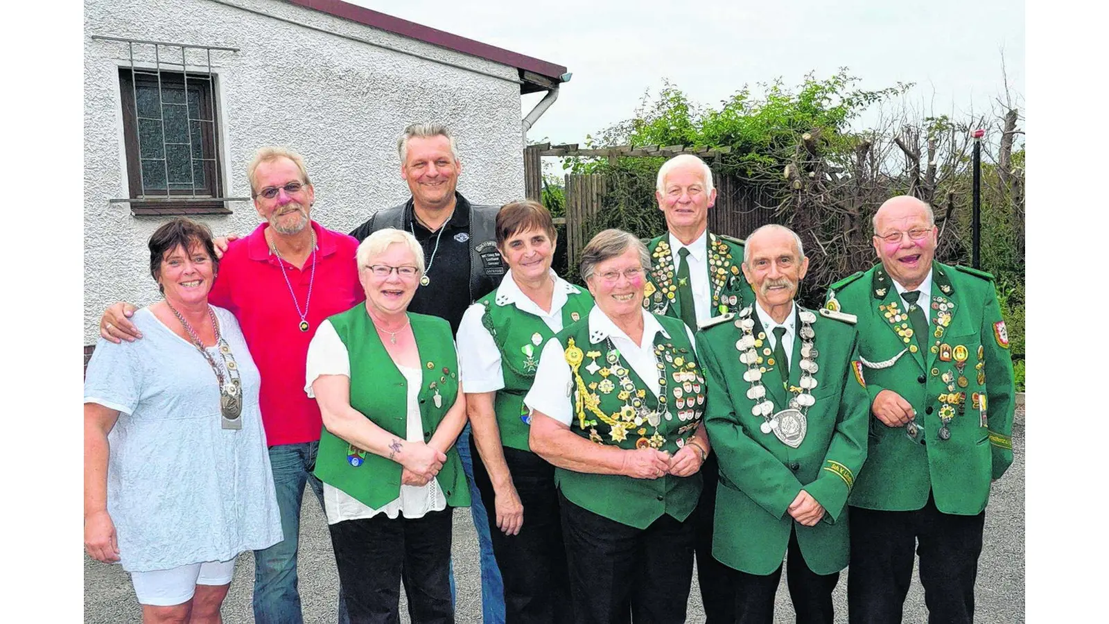Königin Ilse und König Heinz-Jürgen regieren ab sofort bei den Schützen (Foto: bt)