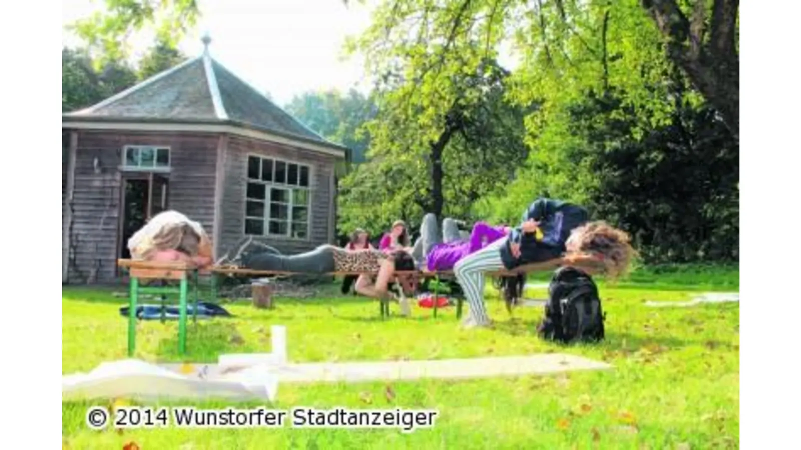 Felix lässt sich einfach fallen (Foto: jan)