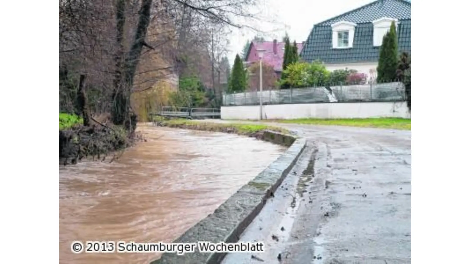 Viel Ärger mit Hochwasser am Riesbach (Foto: al)
