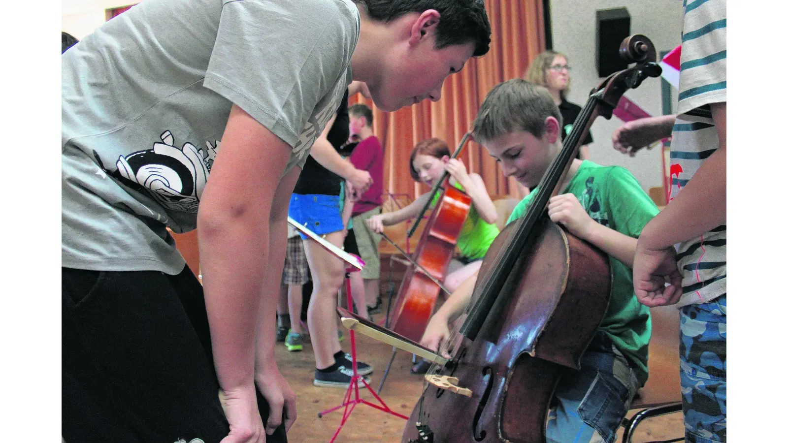 Instrumente zum Anfassen (Foto: tr)