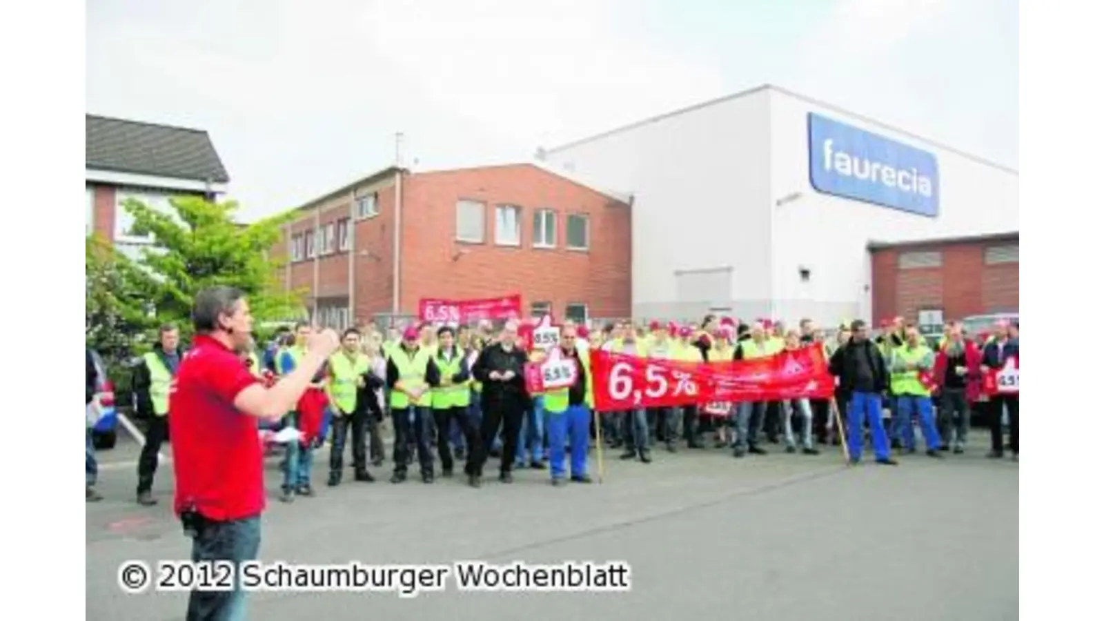 Schaumburger Metaller gehen auf Konfrontationskurs (Foto: red)
