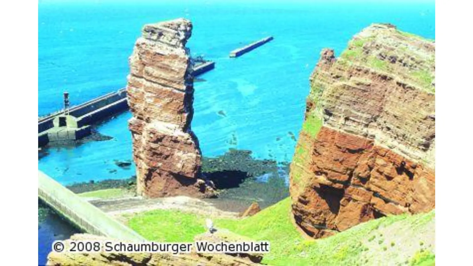 Lichtbildervortrag über Helgoland (Foto: km)