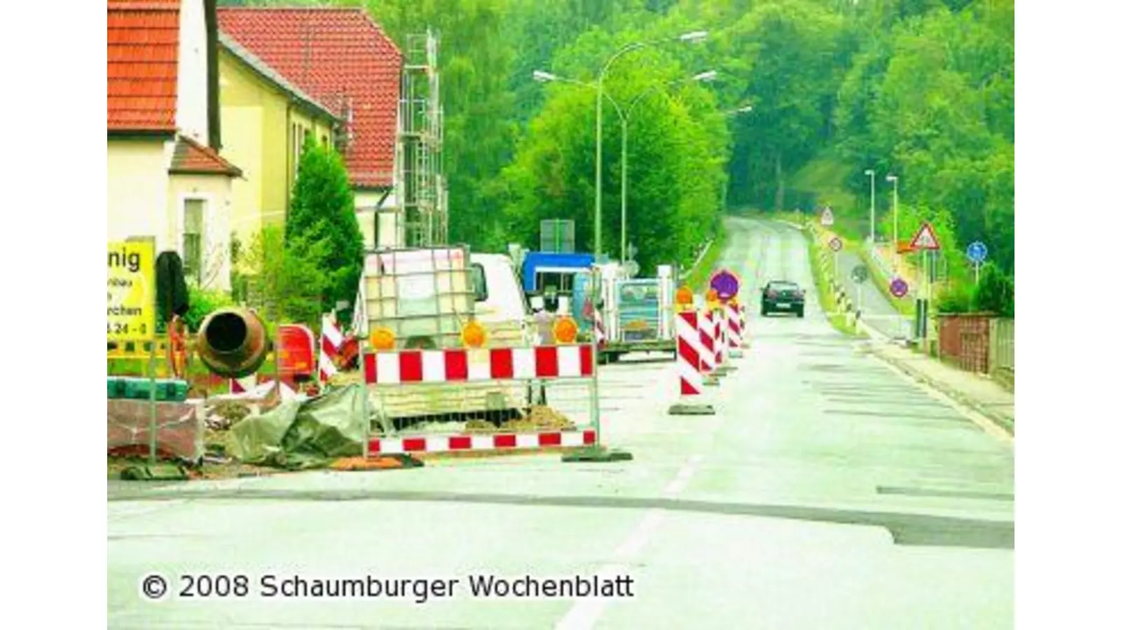 Bauarbeiten noch bis Ende des Jahres (Foto: km)