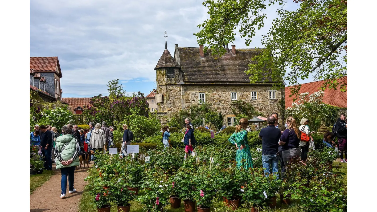 Die Pflanzentage auf dem Rittergut Remeringhausen regen zu Gestaltungsideen für das eigene Grundstück an.  (Foto: privat)